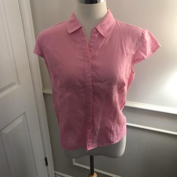 Deane & White Linen Top - Picture 1 of 3